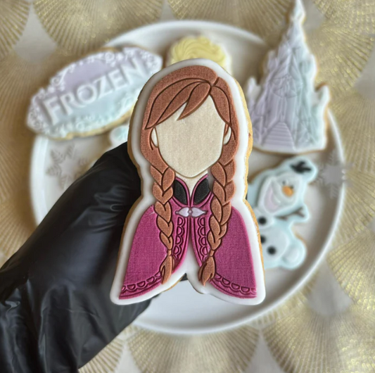 PRINZESSIN 9 - (Ausstechform und Stamp)