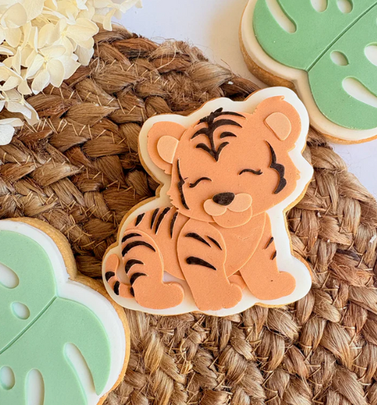 SAFARI (2) 2 - Tiger (Ausstechform und Stamp)