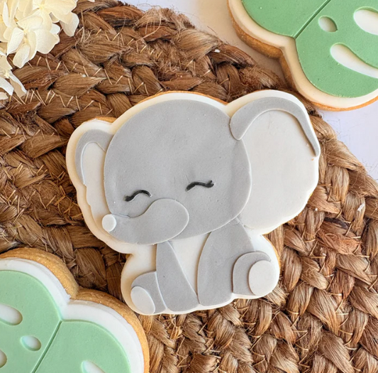 SAFARI (2) 5 - Elefant (Ausstechform und Stamp)