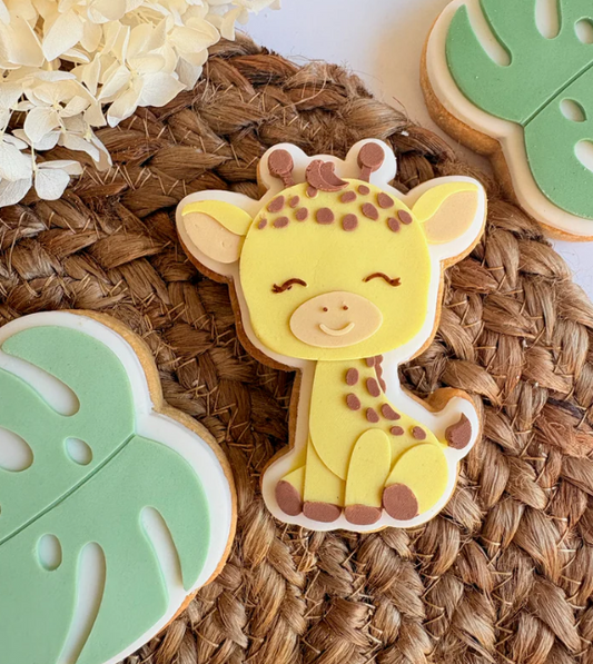 SAFARI (2) 8 - Giraffe (Ausstechform und Stamp)