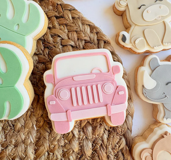 SAFARI (2) 20 - Auto (Ausstechform und Stamp)