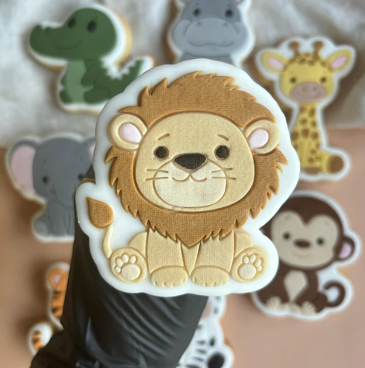 SAFARI (2) 26 - Löwe (Ausstechform und Stamp)