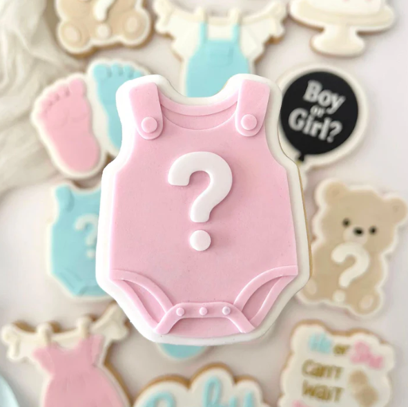 GENDER REVEAL 9 - Body ? (Ausstechform und Stamp)