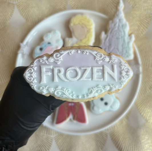 FROZEN 1 - Frozen Logo (Ausstechform und Stamp)