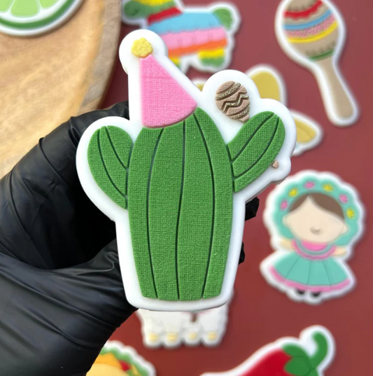 FIESTA 1 - Kaktus (Ausstechform und Stamp)