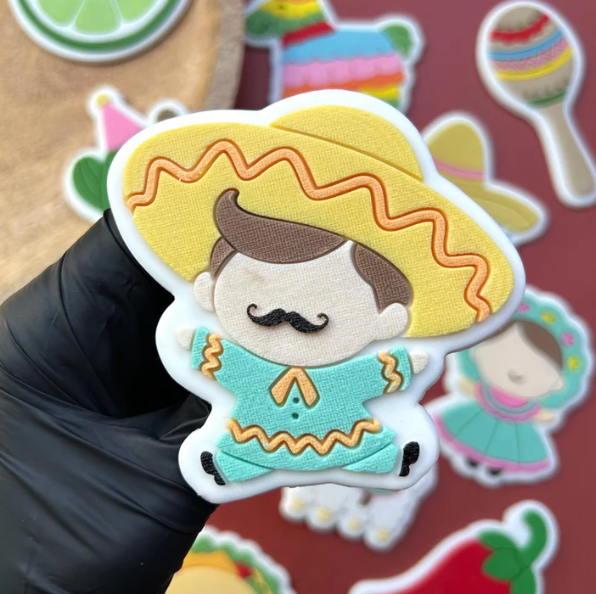 FIESTA 9 - Junge (Ausstechform und Stamp)