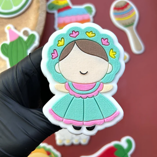 FIESTA 10 - Mädchen (Ausstechform und Stamp)