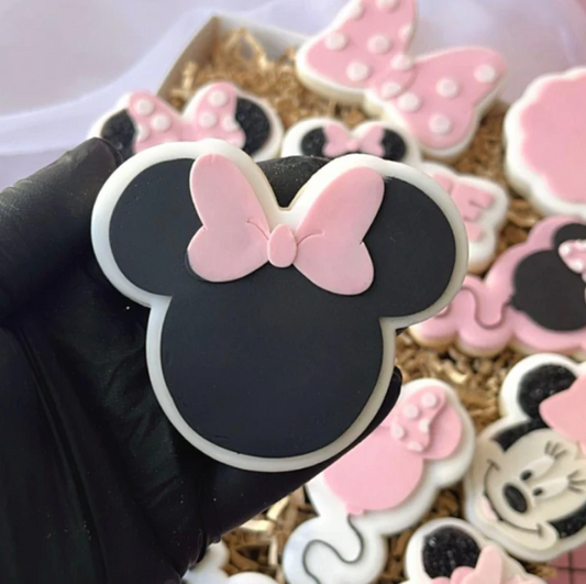 MINNIE 3 - Minnie-Kopf (Ausstechform und Stamp)