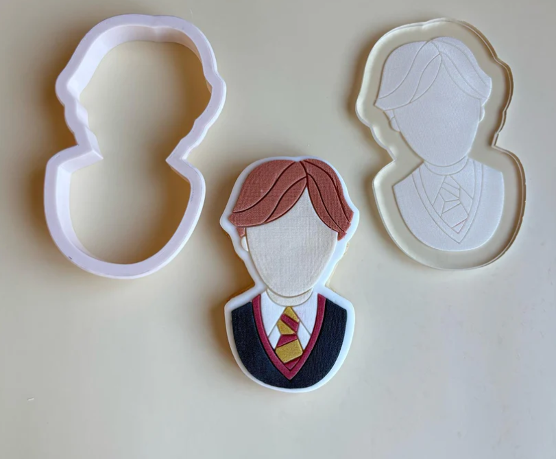 HARRY POTTER 2 - Ron (Ausstechform und Stamp)