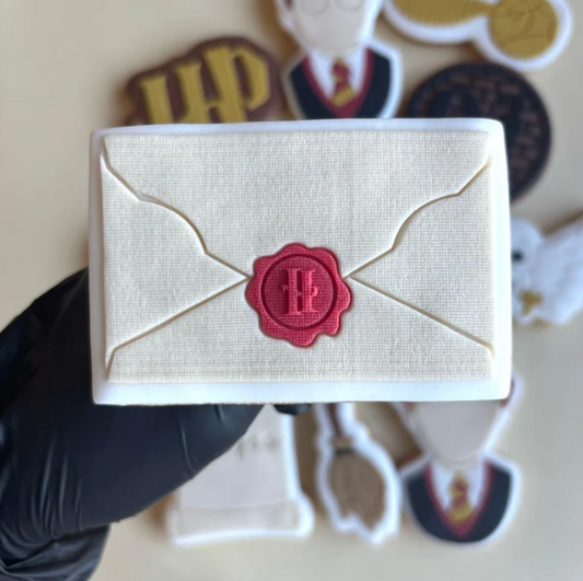 HARRY POTTER 6 - Brief (Ausstechform und Stamp)