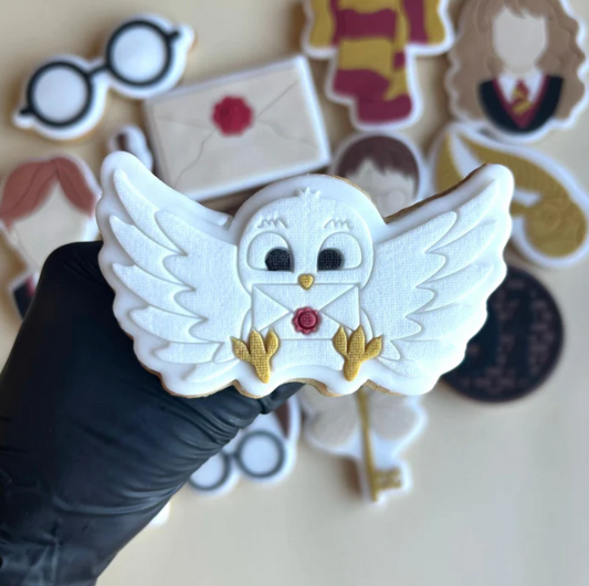 HARRY POTTER 8 - Eule (Ausstechform und Stamp)