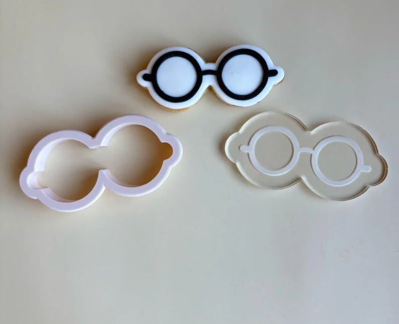 HARRY POTTER 11 - Brille (Ausstechform und Stamp)