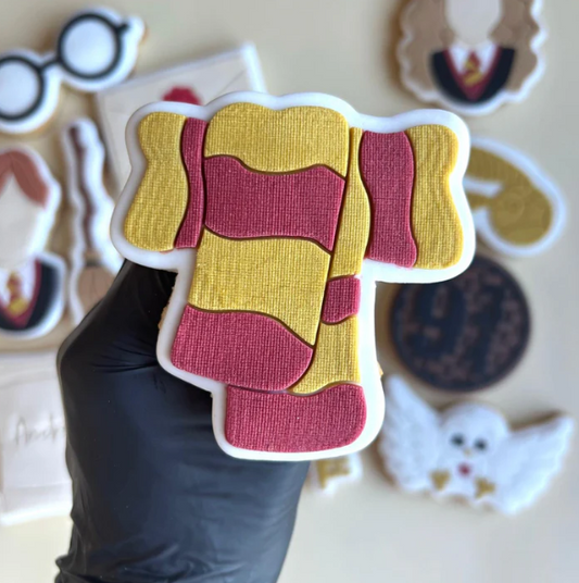 HARRY POTTER 14 - Schal (Ausstechform und Stamp)