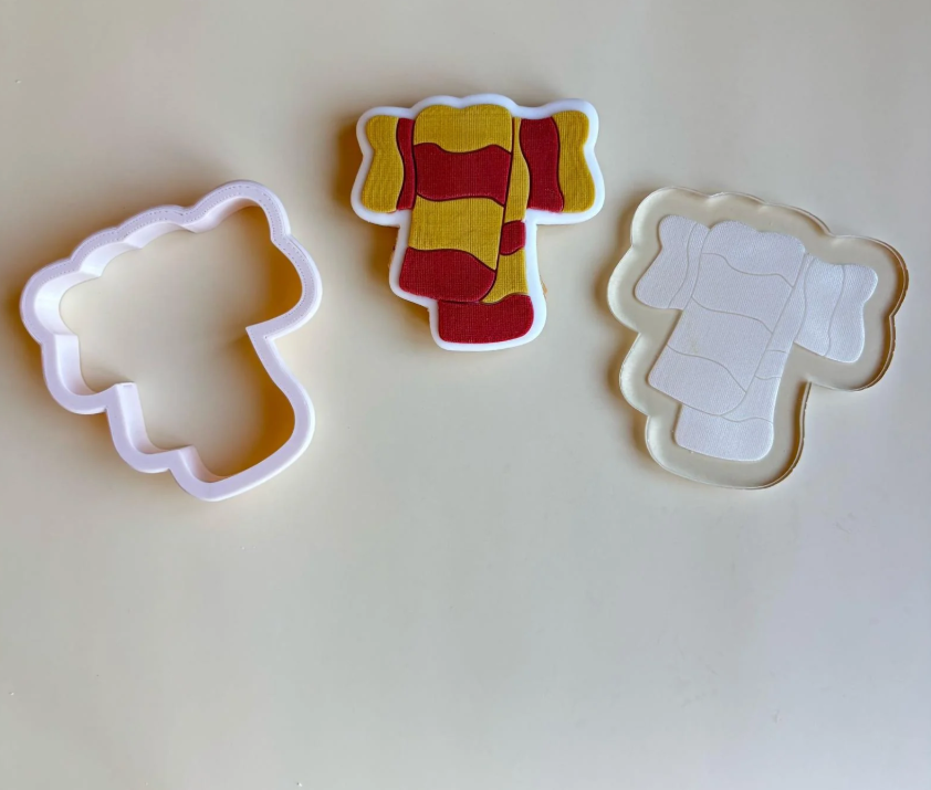 HARRY POTTER 14 - Schal (Ausstechform und Stamp)