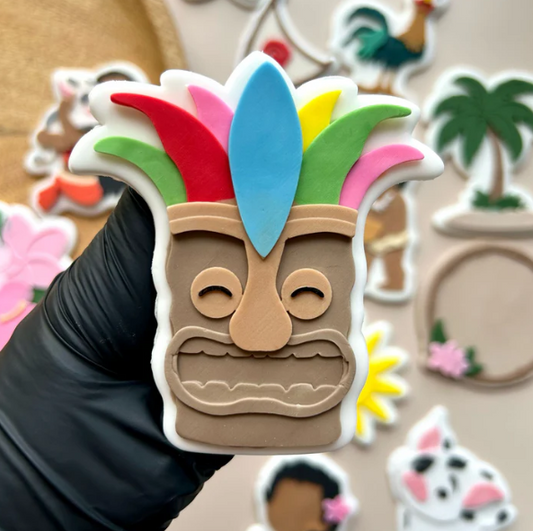 VAIANA 8 - Maske (Ausstechform und Stamp)