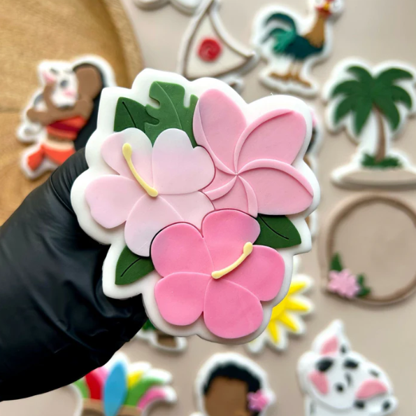 VAIANA 9 - Blumen (Ausstechform und Stamp)