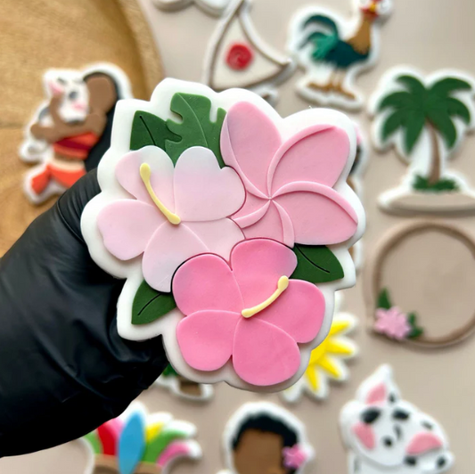 VAIANA 9 - Blumen (Ausstechform und Stamp)