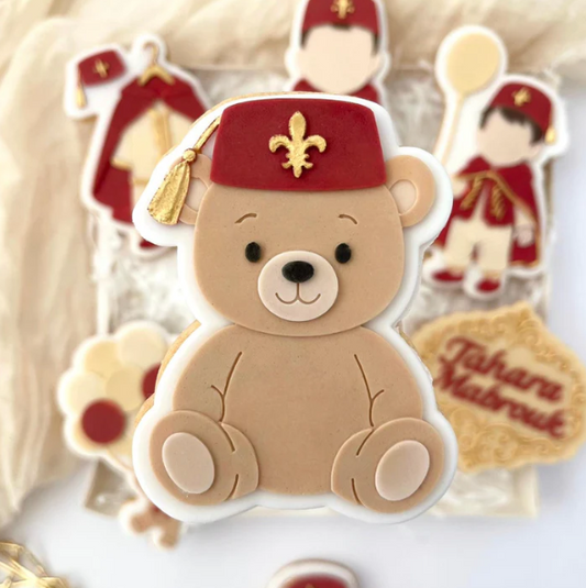 BESCHNEIDUNG 21 - Teddybär (Ausstechform und Stamp)