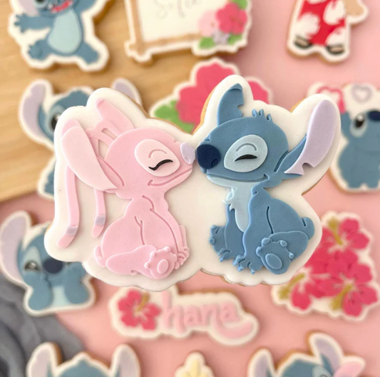 STITCH 15 - Stitch & Angel (Ausstechform und Stamp)