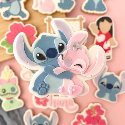 STITCH 18 - Stitch & Angel (Ausstechform und Stamp)