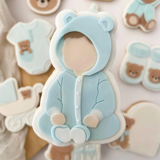 BABYBÄR 4 - Baby (Ausstechform und Stamp)