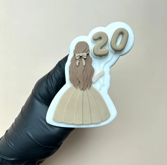 GEBURTSTAG 33 - Birthday Girl (Ausstechform und Stamp)