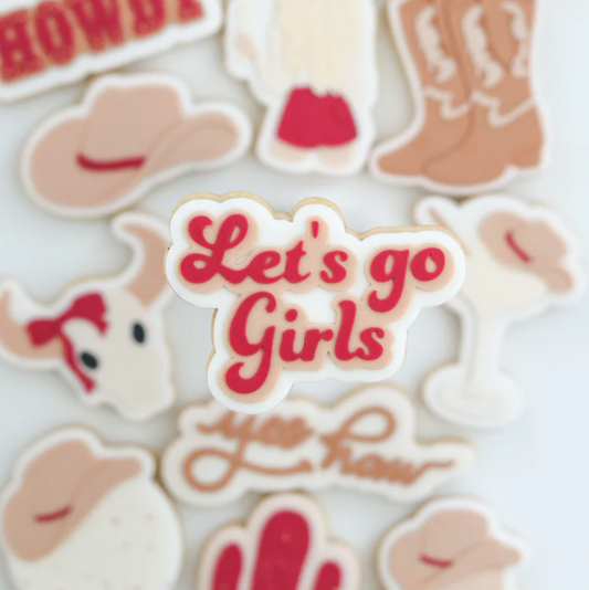 RODEO 7 - Let's go girls (Ausstechform und Stamp)