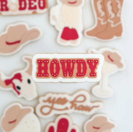 RODEO 11 - Howdy (Ausstechform und Stamp)