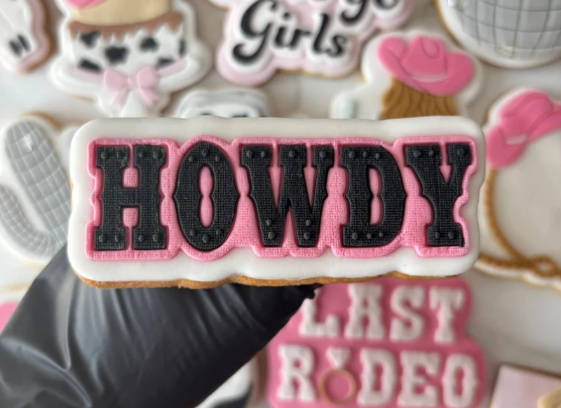 RODEO 11 - Howdy (Ausstechform und Stamp)