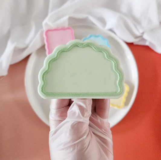 FORMEN 26 - Wellenförmiger Halbbogen (Ausstechform und Stamp)