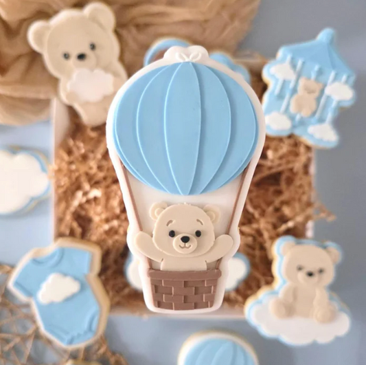 WOLKENBÄR 7 - Heißluftballon mit Teddybär