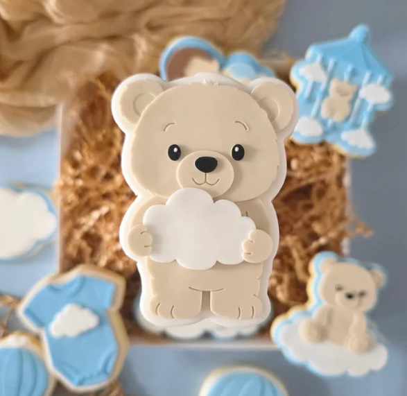 WOLKENBÄR 8 - Teddybär mit Wolke