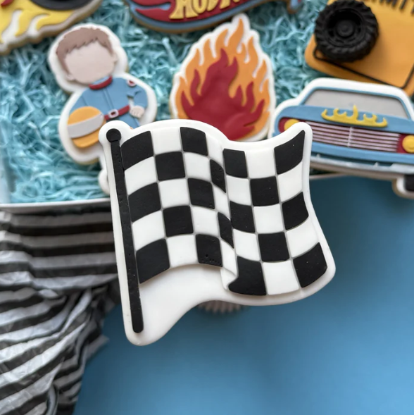 HOTWHEELS 10 - Rennflagge