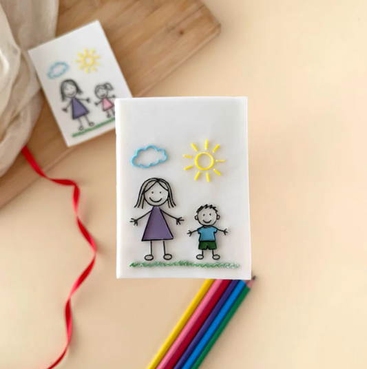 SCHULE / SCHOOL 59 - Malen mit einem kleinen Jungen - L