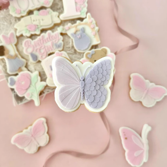 Fee (2) 14 - Schmetterling (Ausstechform und Stamp)