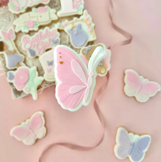 Fee (2) 20 - Schmetterling (Ausstechform und Stamp)