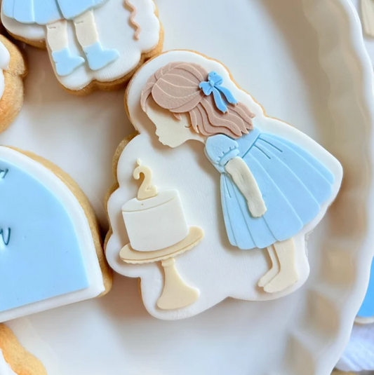 SPECIAL BIRTHDAY 3055 - Mädchen mit Kuchen