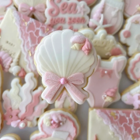 SEA YOU SOON BABY 3087 - Muschel mit Schleife