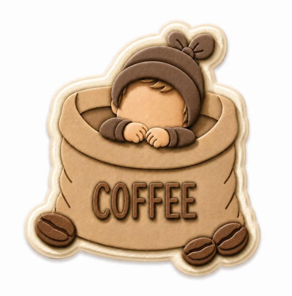 3148 - Baby in der Kaffeetüte