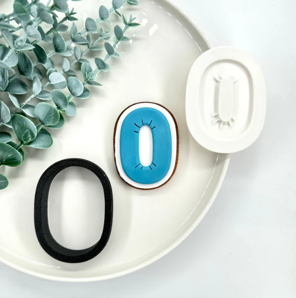 ZAHLEN - 3D-Balloneffekt (Ausstechform und Stamp)