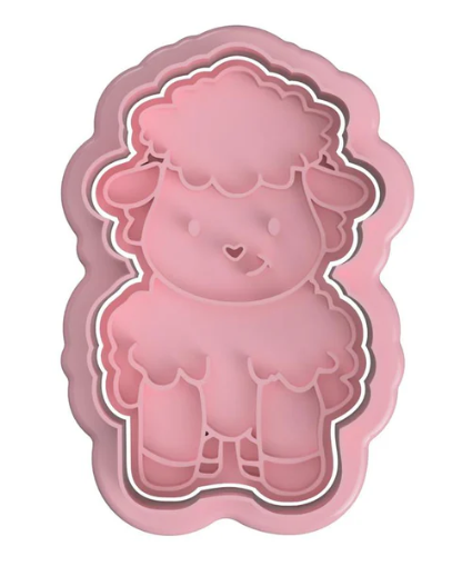 BAUERNHOF 19 - Bauernhoftiere (Ausstechform und Stamp)