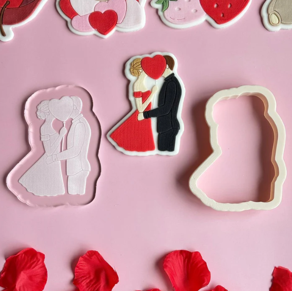 VALENTINSTAG 7 - Paar (Ausstechform und Stamp)