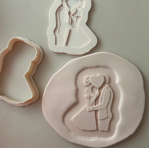 VALENTINSTAG 7 - Paar (Ausstechform und Stamp)