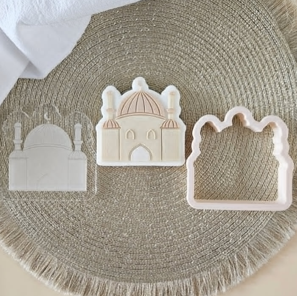 RAMADAN2025 23 - Moschee (Ausstechform und Stamp)