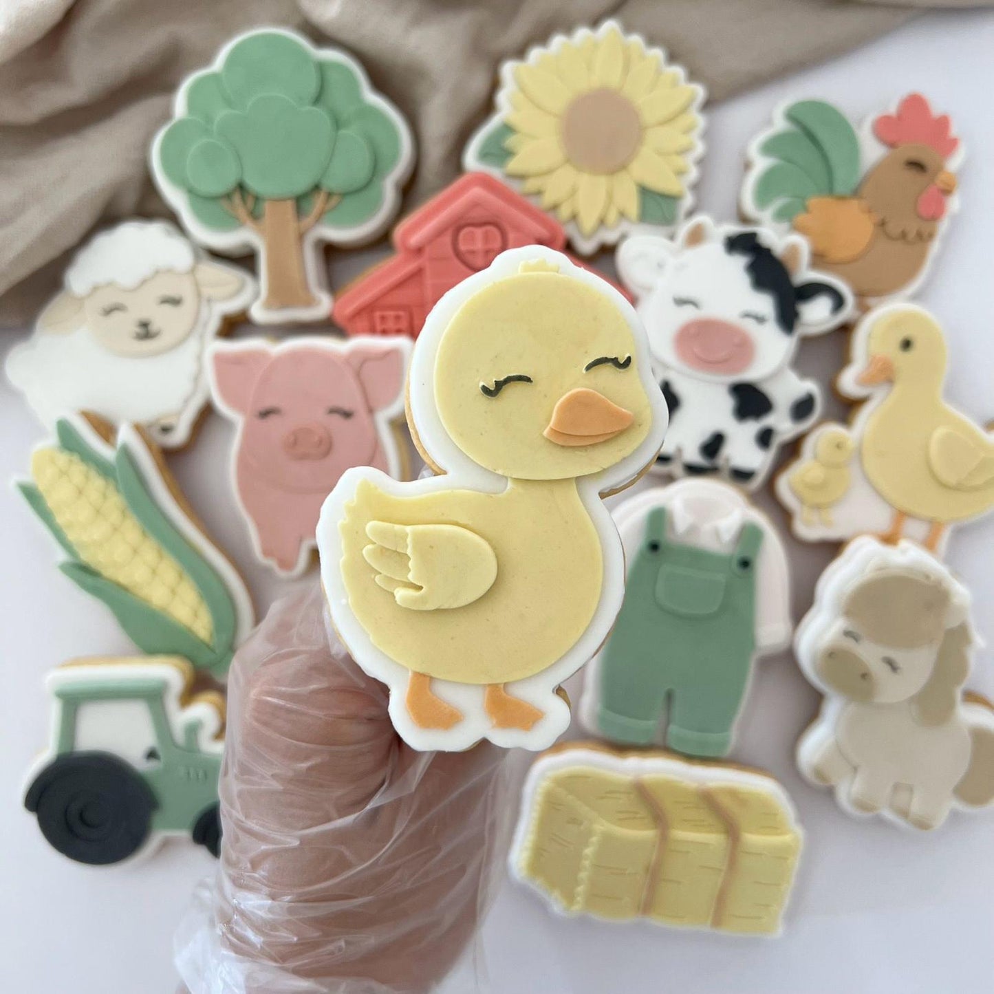 BAUERNHOF (2) 7 - Küken (Ausstechform und Stamp)