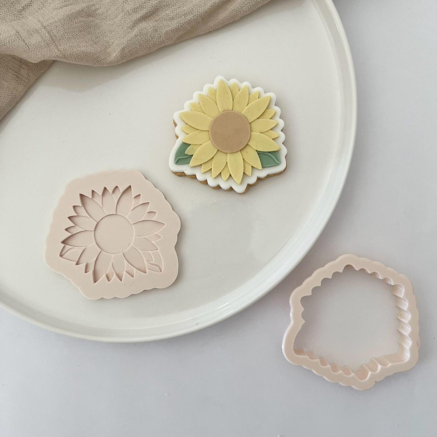 BAUERNHOF (2) 5 - Sonnenblume (Ausstechform und Stamp)