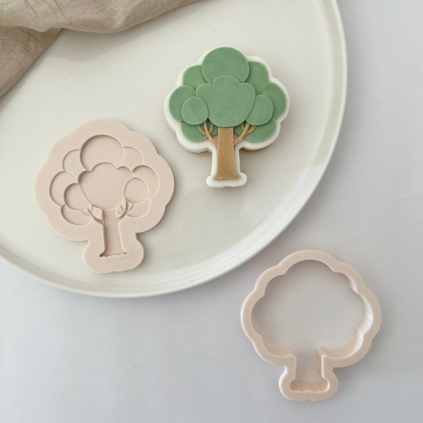 BAUERNHOF (2) 4 - Baum (Ausstechform und Stamp)