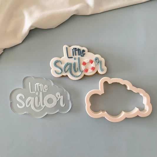 SEEMANN 18 - Little Sailor (Ausstechform und Stamp)
