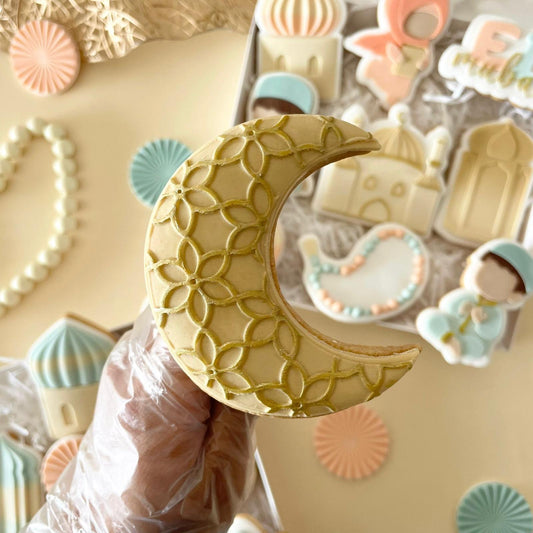 RAMADAN2025 9 - Mond 3D (Ausstechform und Stamp)