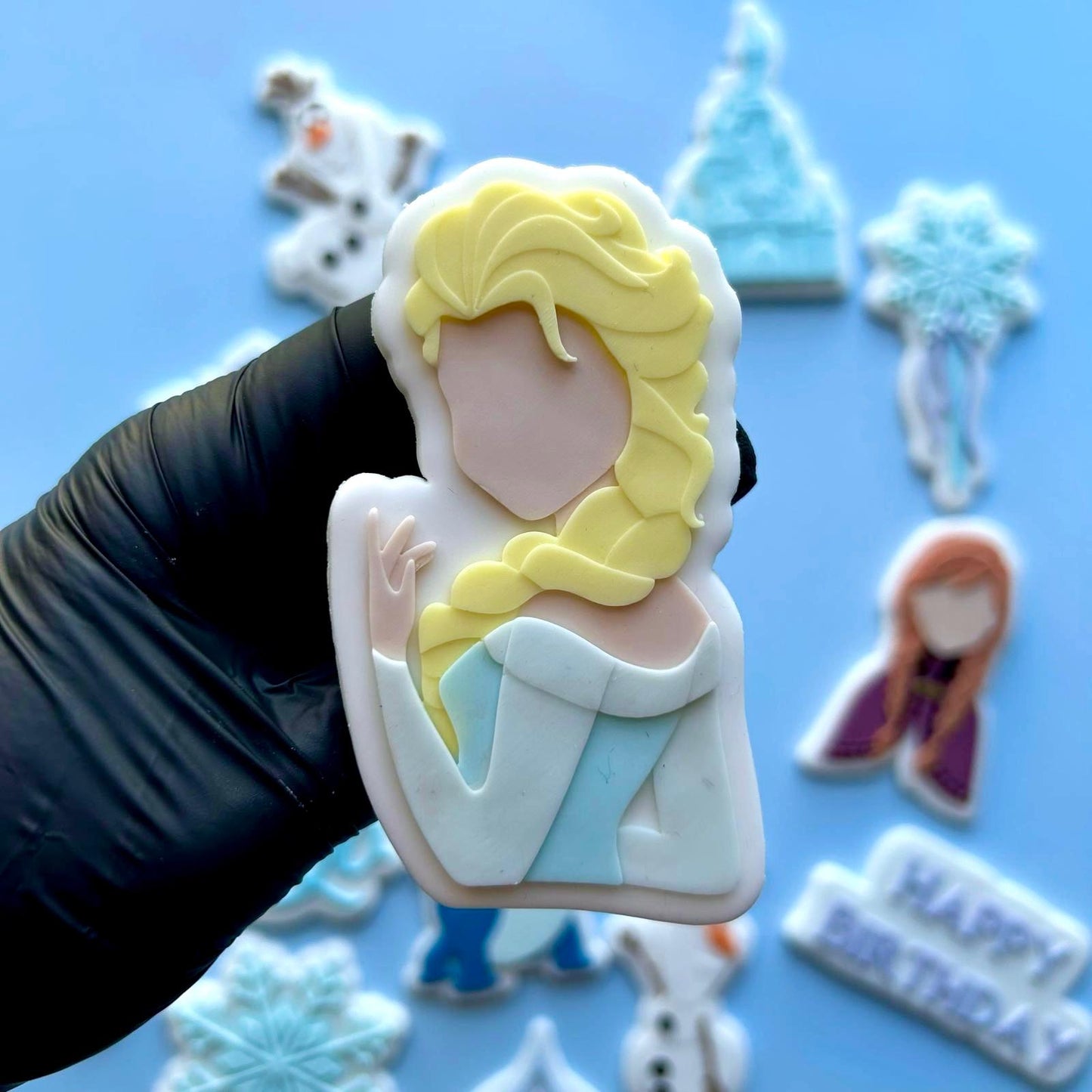 FROZEN 16 - Elsa (Ausstechform und Stamp)